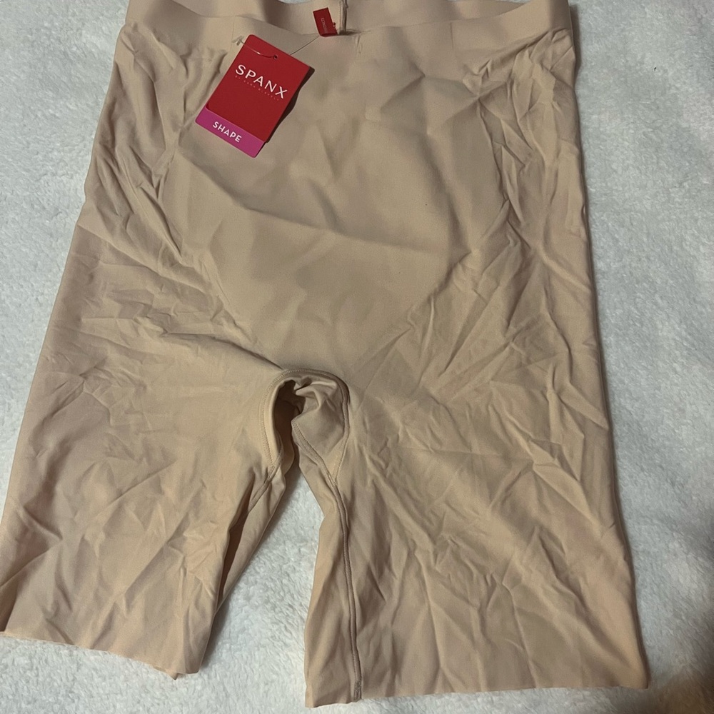 SPANX Women's Tan Shapewear Shorts